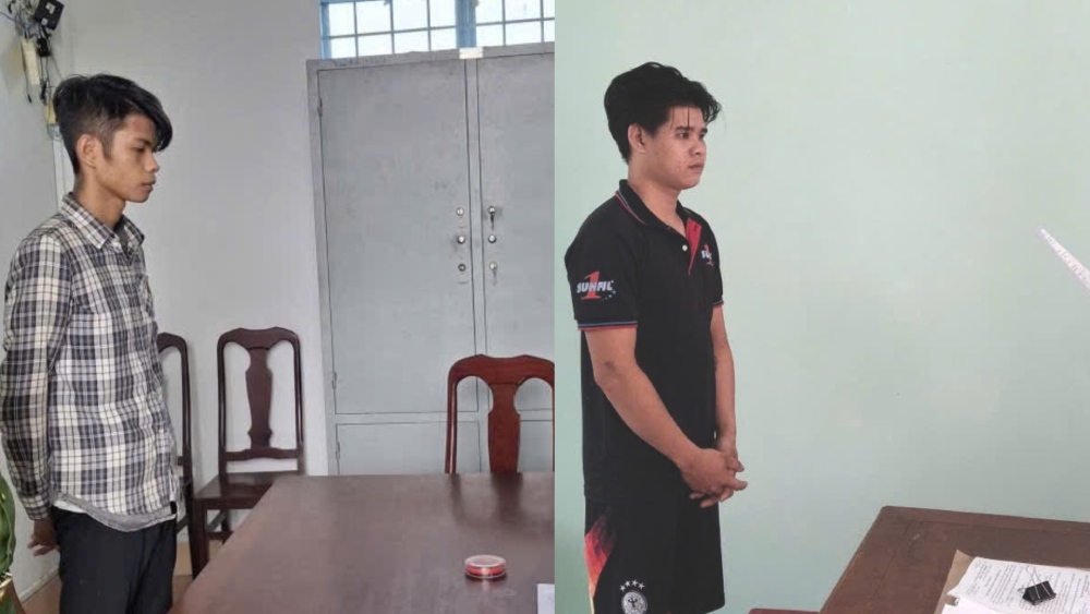 Hon and Nhan (right) were prosecuted and detained. Photo: CACC