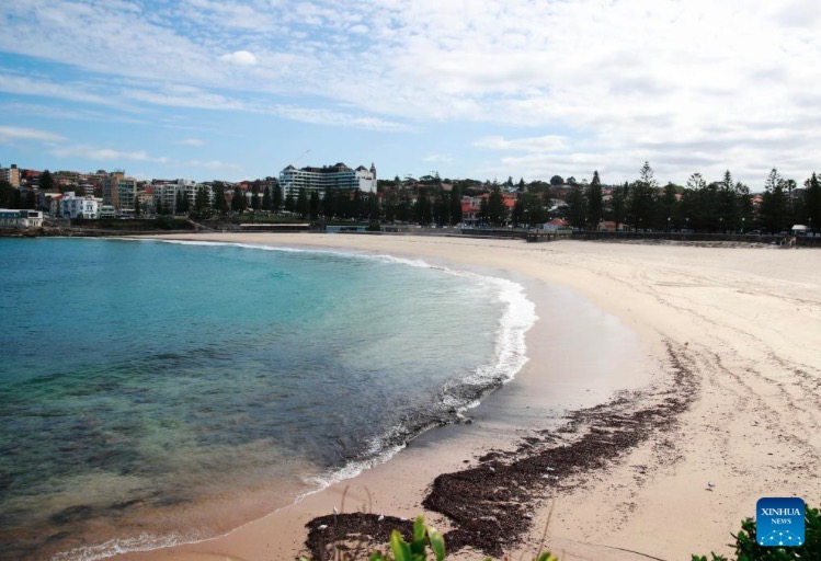 A beach in Australia. Photo: Xinhua