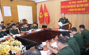 Trung tướng Lê Quang Đạo kiểm tra công tác quân sự, quốc phòng tại An Giang
