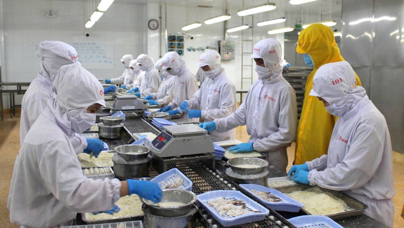 Ca Mau has strengths in seafood processing for export. Photo: Nhat Ho
