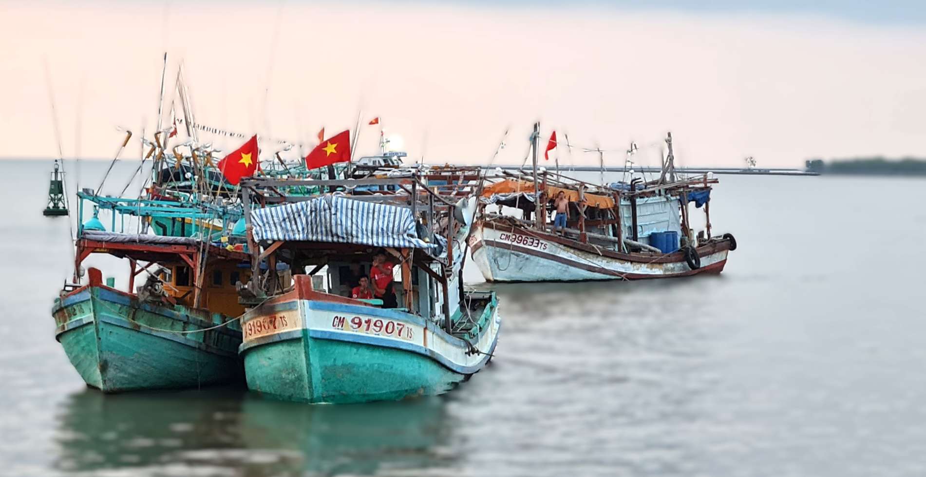 Cà Mau có ngư trường rộng lớn, thích hợp phát triển nghề đánh bắt thuỷ sản. Ảnh: Nhật Hồ.