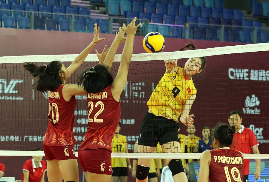 Player Pham Quynh Huong is expected to join the Vietnamese Women's Volleyball Team in July. Photo: AVC