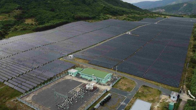 Khanh Hoa promotes solar power projects. Photo: Huu Long