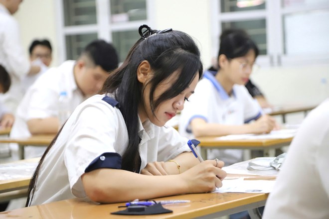 Candidates need to pay attention to new points in university admissions to have appropriate study plans. Photo: Tuong Van