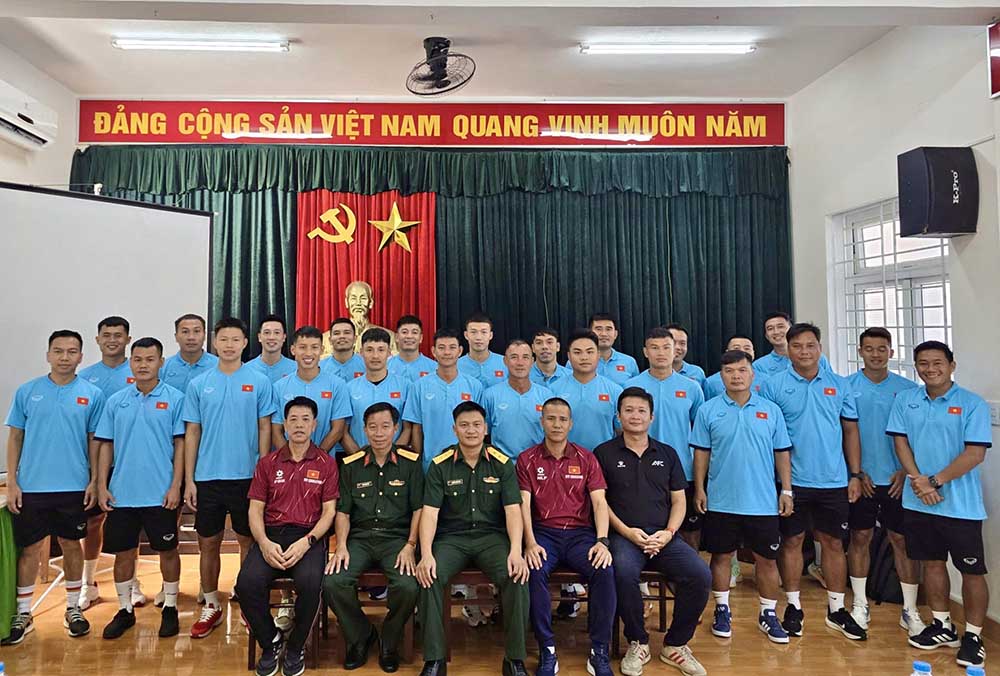 The 2026 AFC/VFF Certificate C Coaching course takes place in Da Nang. Photo: VFF