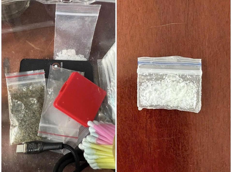 Las agencias funcionales han descubierto continuamente sujetos que compran, venden y usan drogas ilegales. Foto: Policía proporcionada