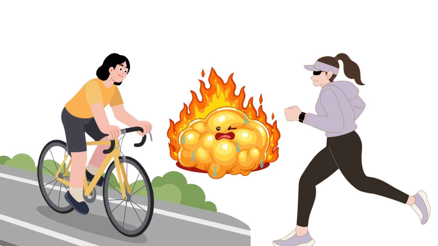 Choosing suitable exercises, maintaining regularity and combining a scientific lifestyle helps reduce visceral fat effectively. Graphics: Ha May/Source Canva