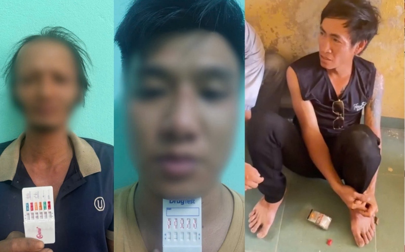 Go Noi Commune Police, Da Nang handled 8 drug cases in peak month. Photo: CACC