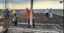 Giao Long social housing expands recruitment to serve accelerating construction. Photo: Hoang Loc