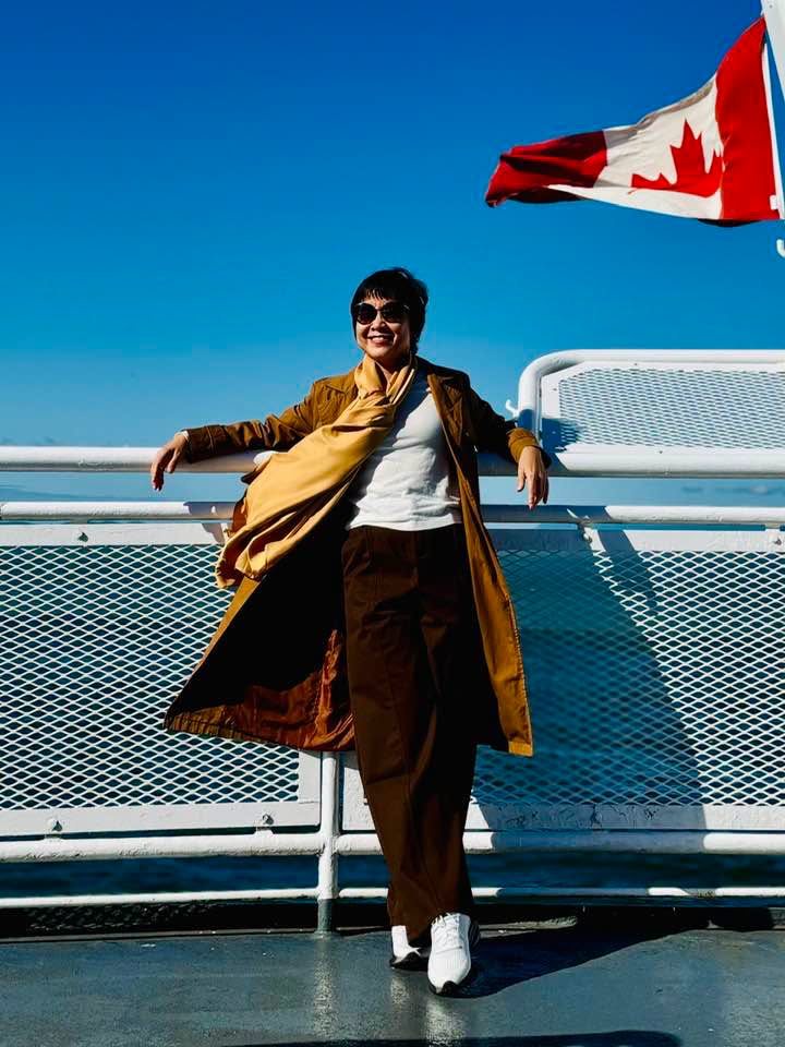 MC Thảo Vân có chuyến đi nhiều trải nghiệm thú vị đến các thành phố ở Canada. Ảnh: Nhân vật cung cấp