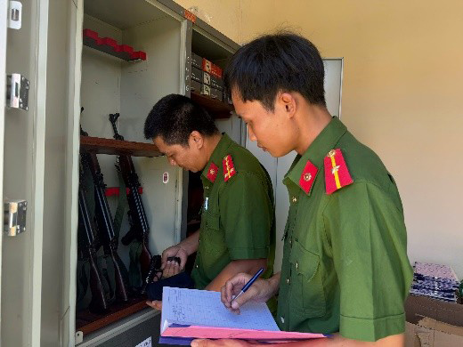 Công tác sẵn sàng bảo đảm an ninh trật tự của Công an xã Ia Dreh