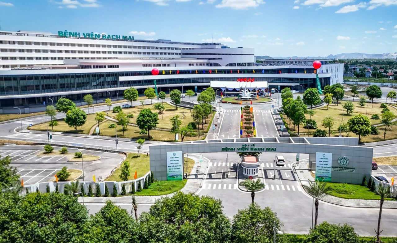 Bach Mai Hospital, Ninh Binh facility, officially went into operation on June 26, and is expected to create new opportunities for the Ninh Binh health sector. Photo: Nguyen Truong
