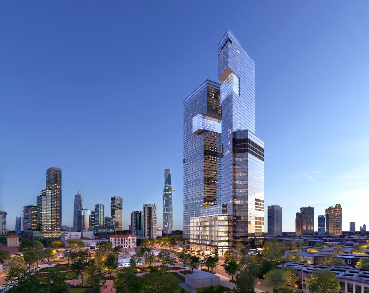 One Central Saigon: Dấu ấn biểu tượng mới tại lõi trung tâm Tp.HCM. Ảnh: Masterise Homes.