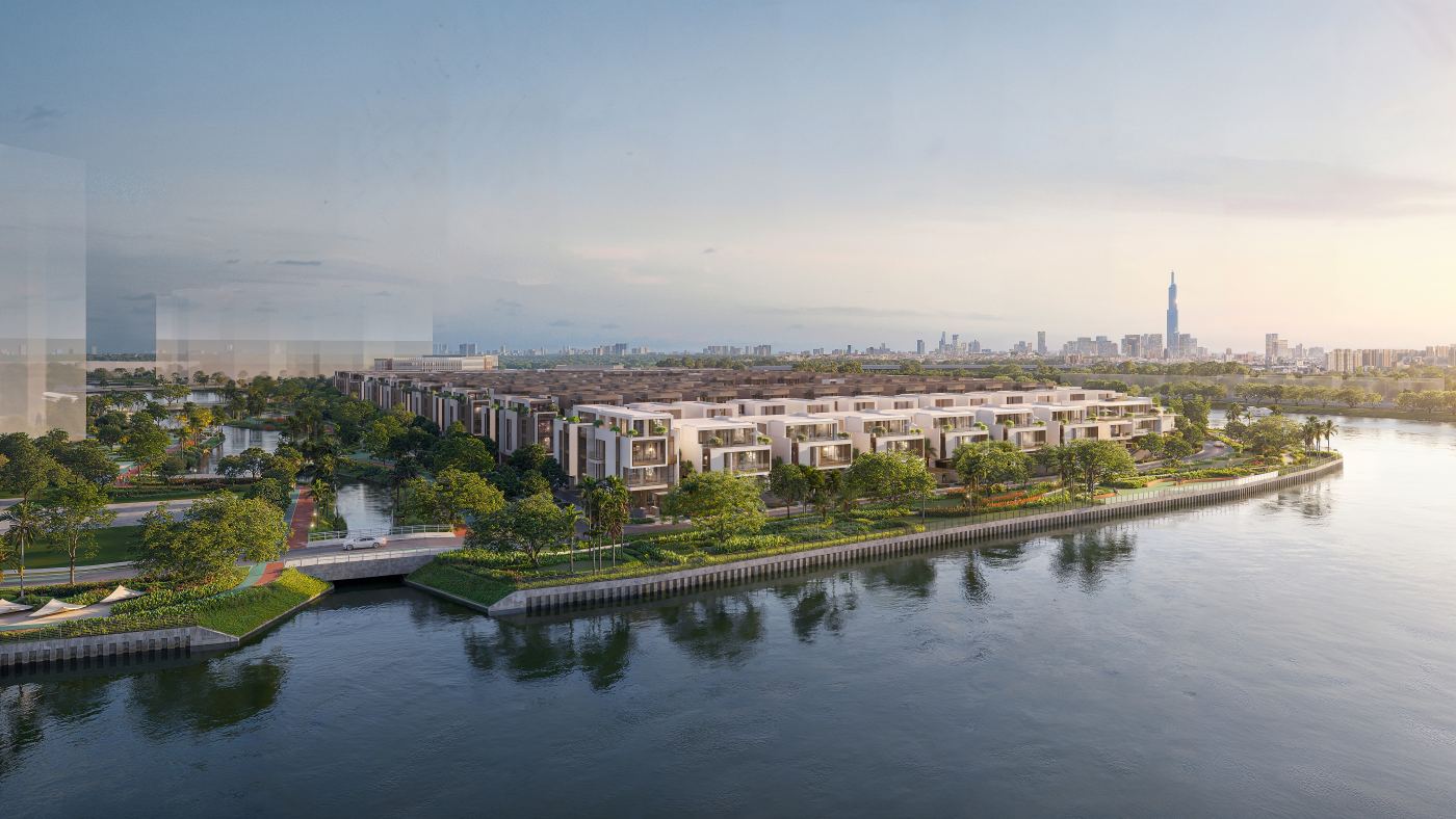 Bán đảo SOLA - Villa compound duy nhất tại The Global City. Ảnh: Masterise Homes
