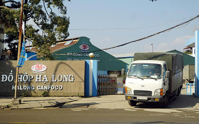 Công ty Đồ hộp Hạ Long. Ảnh: Minh Hùng