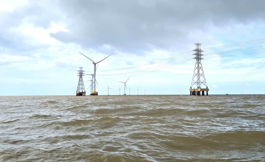 カマウ風力発電は期待どおりに発展していません。写真:ニャット・ホー