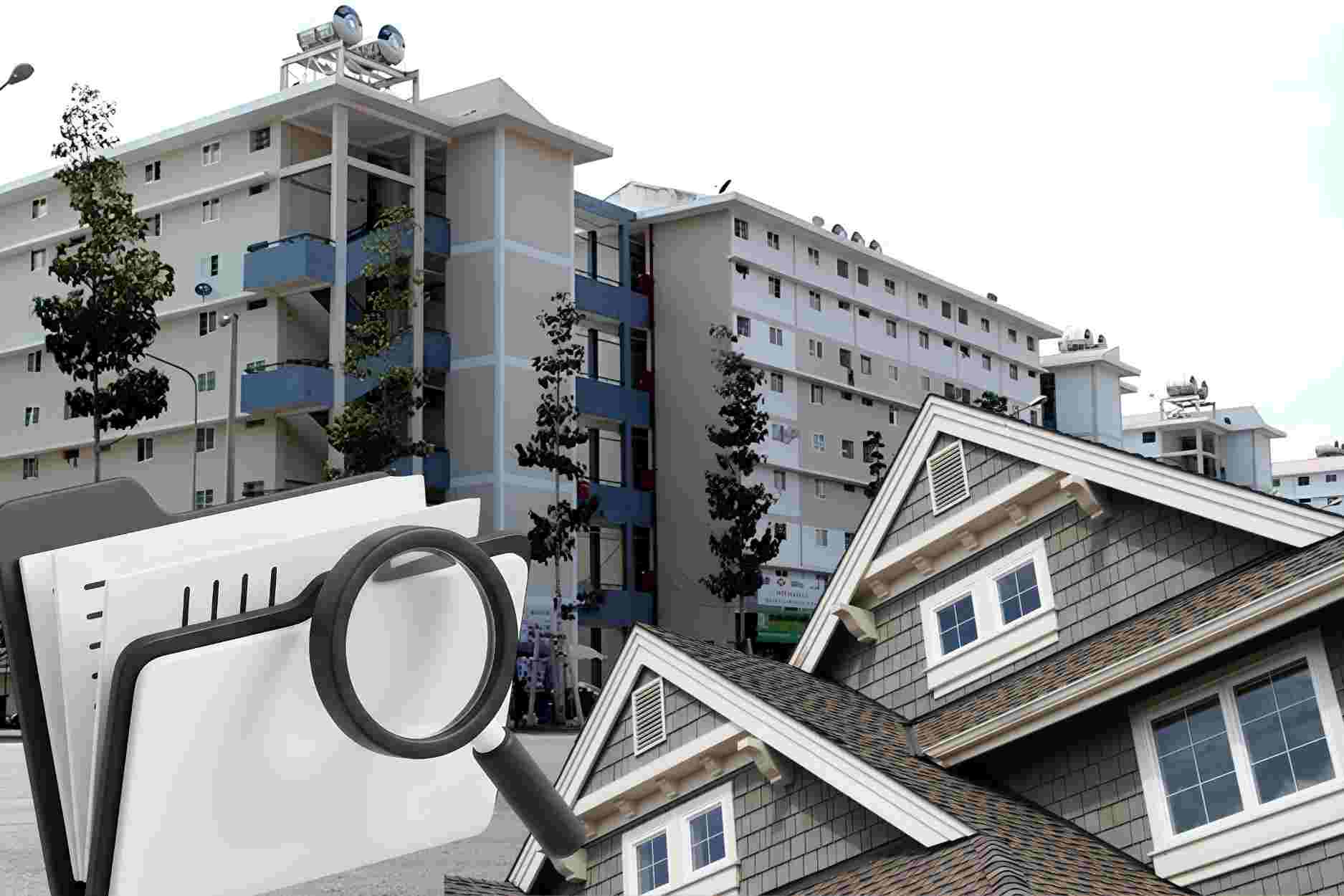 Le ministère de la Construction répond à la question de savoir s'il existe des terrains pour lesquels des maisons n'ont pas été construites et s'il est possible d'acheter des logements sociaux