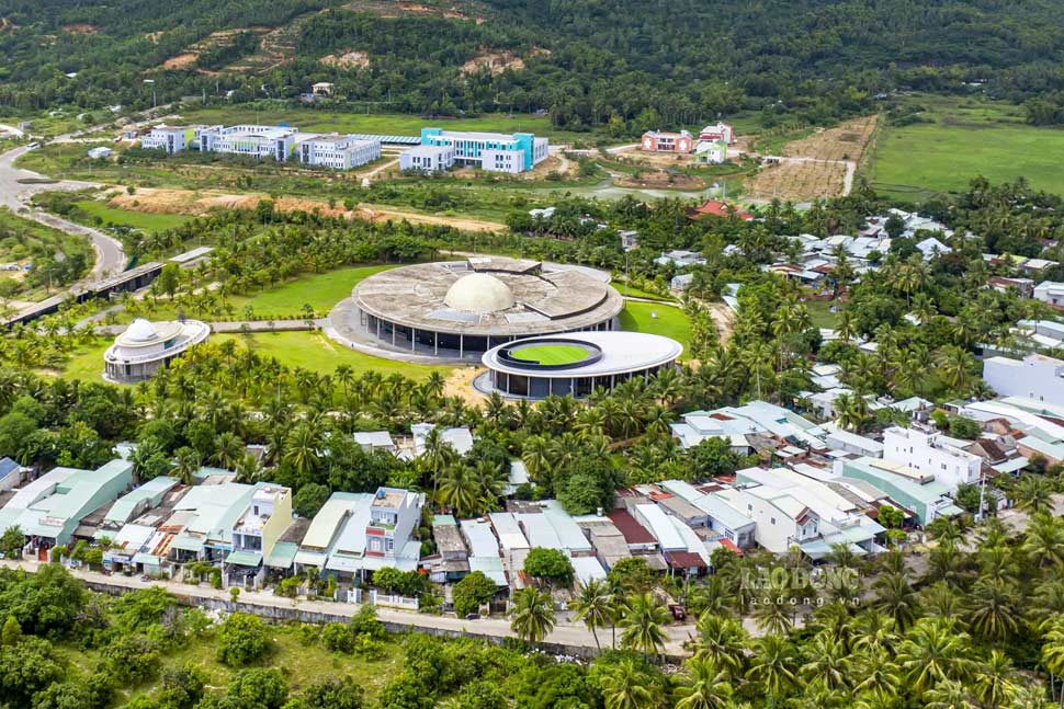 Khu đô thị khoa học và giáo dục Quy Hòa (phường Quy Nhơn Nam, Gia Lai). Ảnh: Dũng Nhân