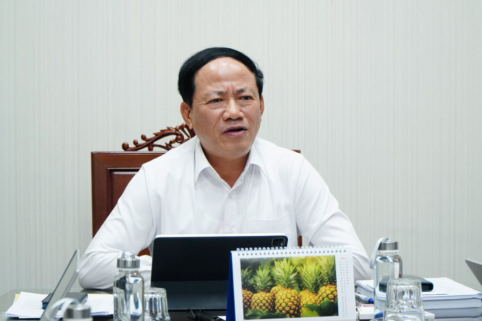 Chủ tịch UBND tỉnh Gia Lai Phạm Anh Tuấn. Ảnh: Kim Loan
