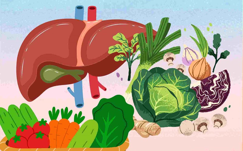 Some familiar vegetables support the liver to effectively detoxify. Photo: Hoang Khoi