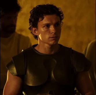 Tom Holland vào vai Telemachus trong “The Odyssey” của đạo diễn Christopher Nolan. Ảnh: Nhà sản xuất