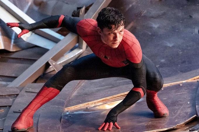 Tom Holland trong phim “Spider-Man: No way home“. Ảnh: Nhà sản xuất