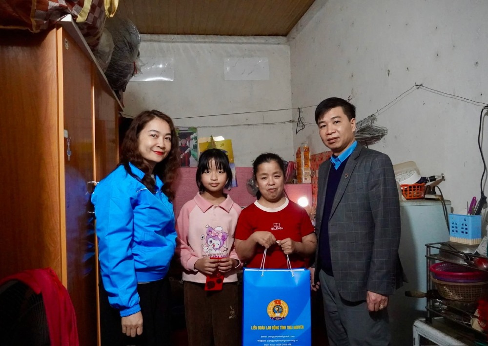 Công đoàn tỉnh Thái Nguyên đồng hành, bảo vệ quyền lợi người lao động.   