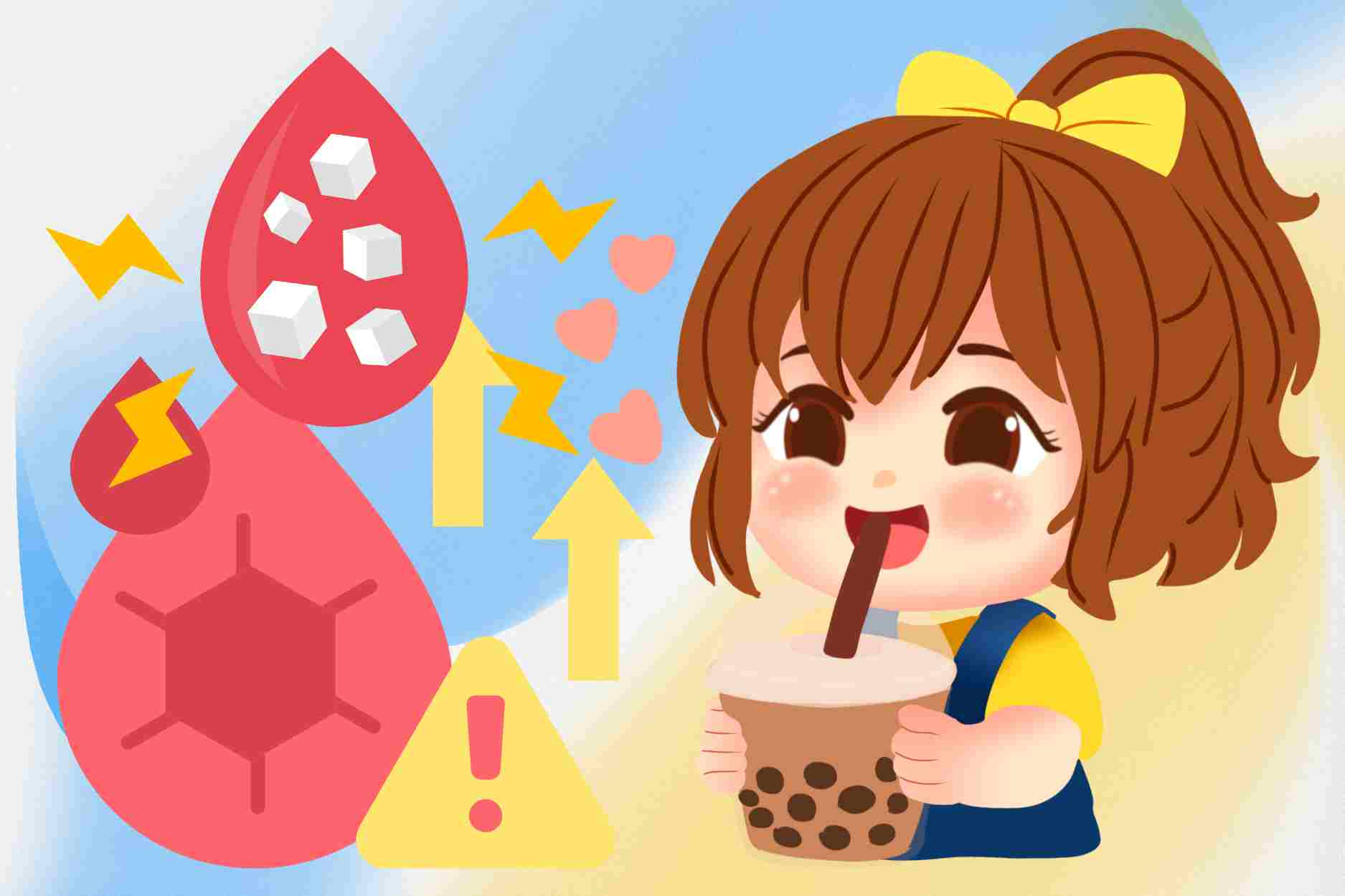 혈당을 급등시키지 않는 밀크티 마시는 방법