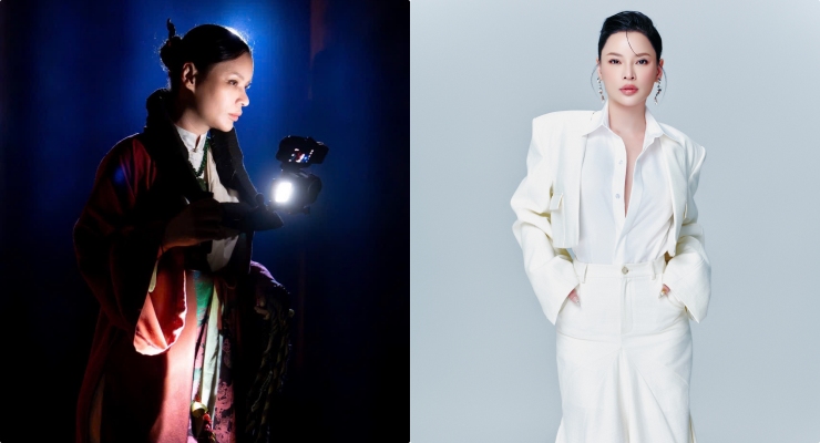 Actress Nguyen Cong Nuong. Photo: Film crew.