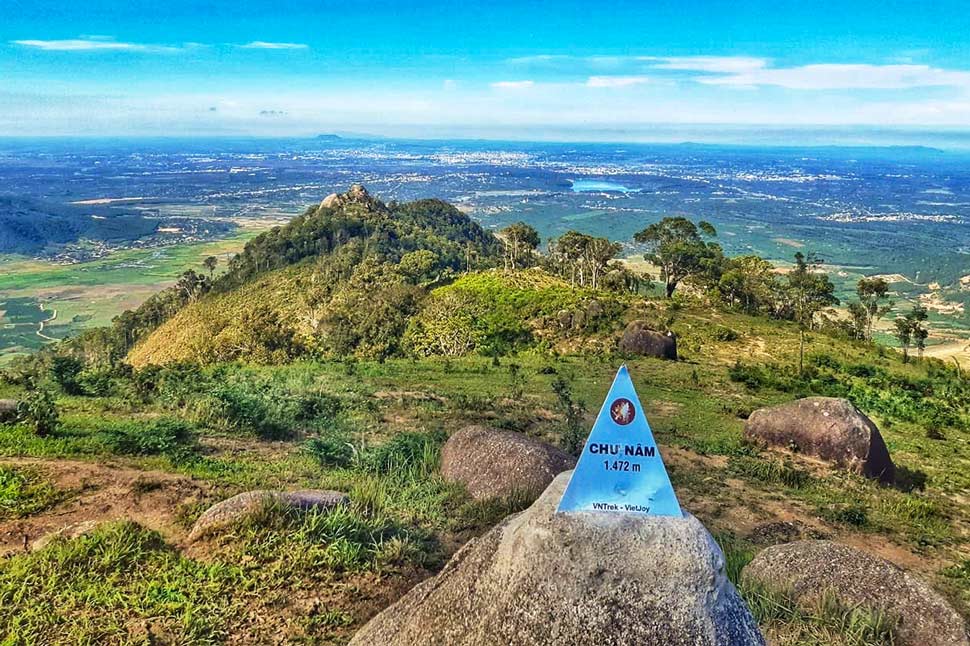 Chu Nam Mountain (Bien Ho commune, Gia Lai province), was chosen to host the off-road race, but the race was later cancelled. Photo: Hoai Hoai