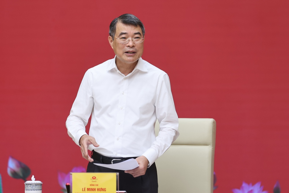 Thủ tướng Lê Minh Hưng chủ trì hội nghị Ban Chấp hành Đảng bộ Chính phủ. Ảnh: VGP 
