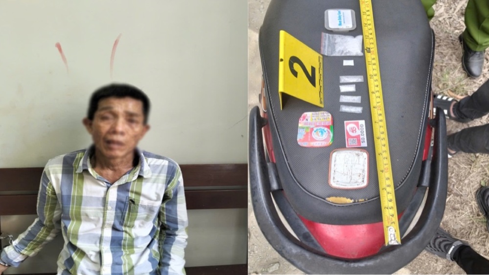 Khoa confessed that the above drugs were bought from a stranger for personal use. Photo: CACC