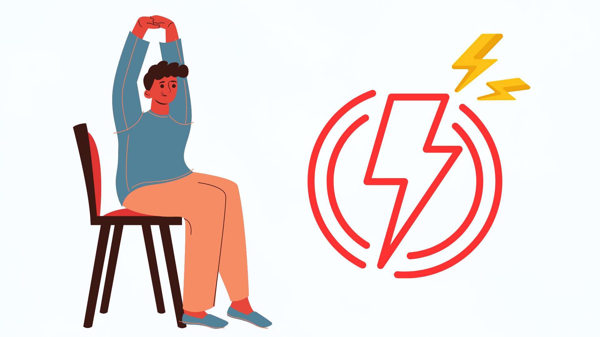 Performing some exercises on a chair helps increase leg strength and maintain walking ability. Graphics: Thanh Thanh