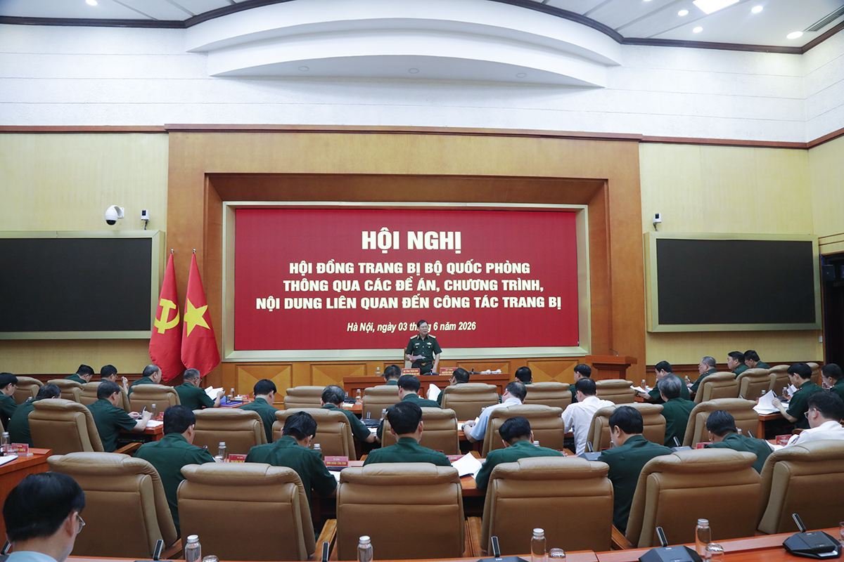 Toàn cảnh hội nghị. Ảnh: Bộ Quốc phòng