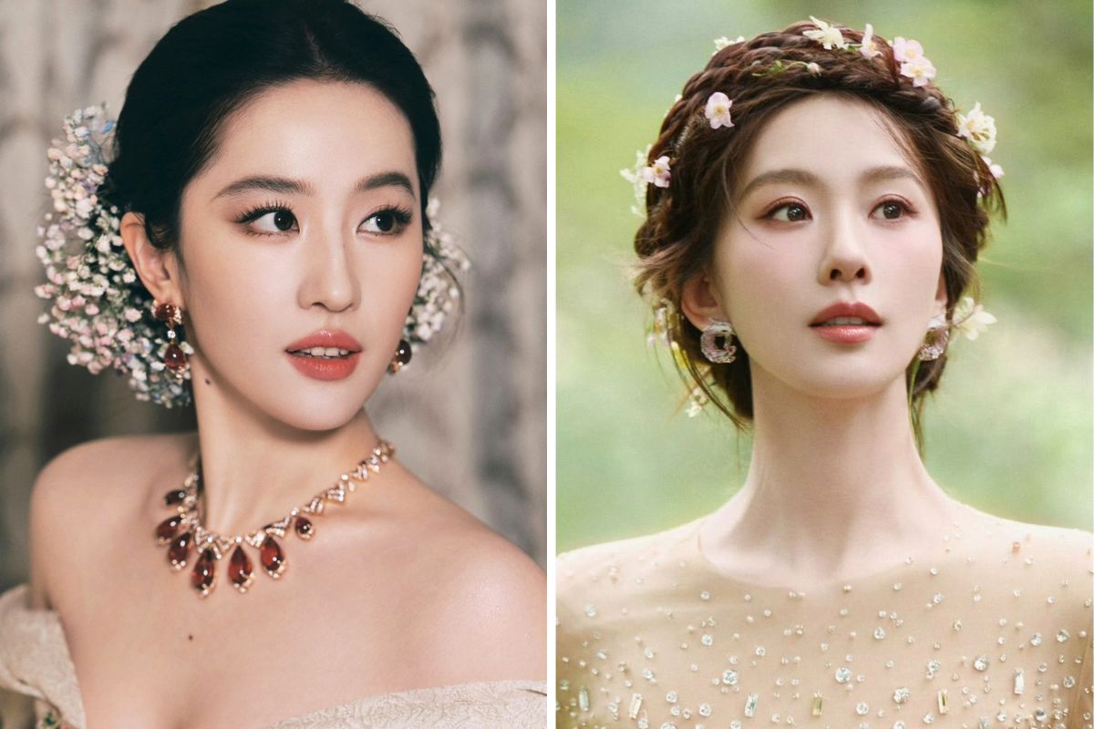 Liu Yifei and Liu Shishi. Photo: Xinhua