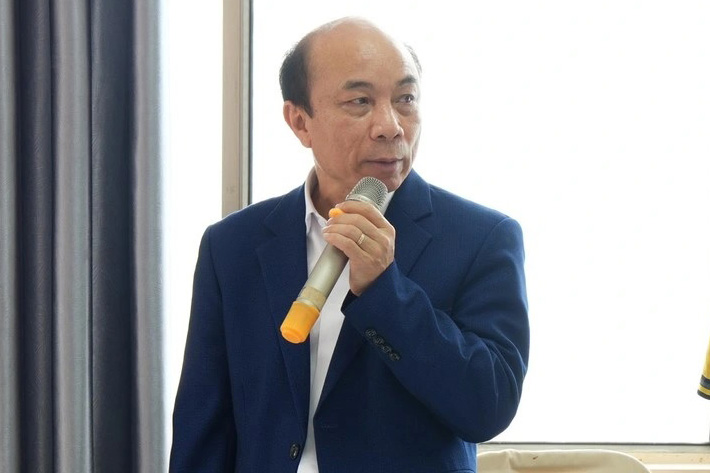 Mr. Nguyen Minh Thang in an activity of the Vietnam Chess Federation. Photo: Vietnam Chess Federation