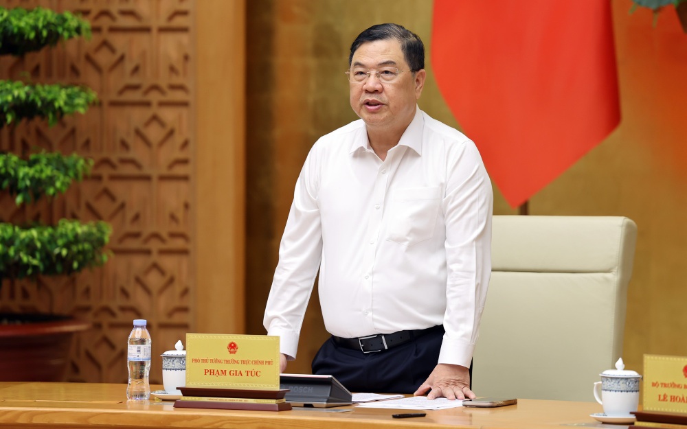 Politburo Member, Standing Deputy Prime Minister Pham Gia Tuc is the Chairman of the National Council on Juvenile Justice. Photo: VGP