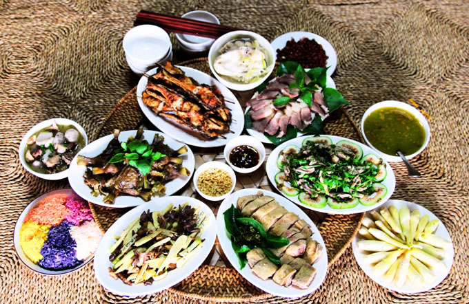 Hương vị đặc sắc trong văn hóa ẩm thực của người Tày