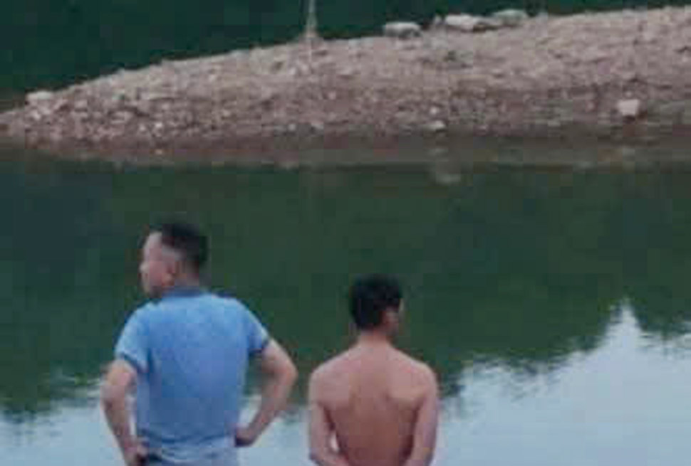 A corner of Ke Go Lake - where child N.D.L drowned and died. Photo: Hoang Anh