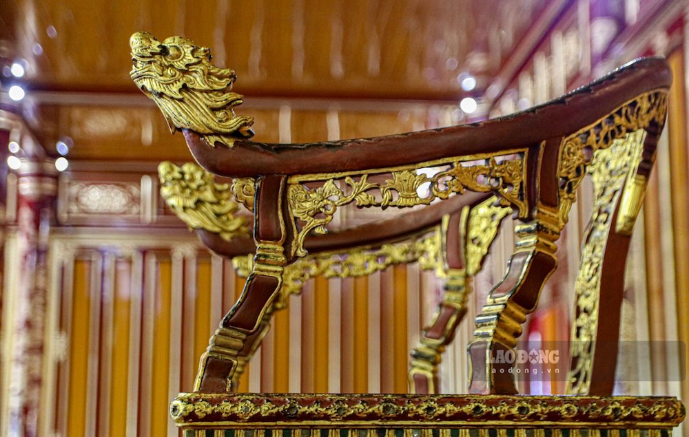Tay ngai bên trái sau khi được phục chế. Ảnh: Nguyễn Luân