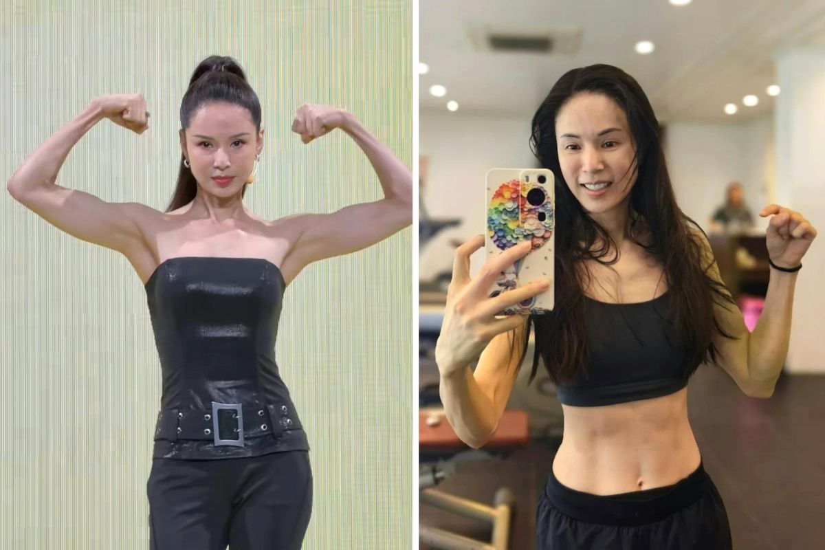 Lý Nhược Đồng đã duy trì luyện tập thể hình suốt nhiều năm. Ảnh: Xinhua