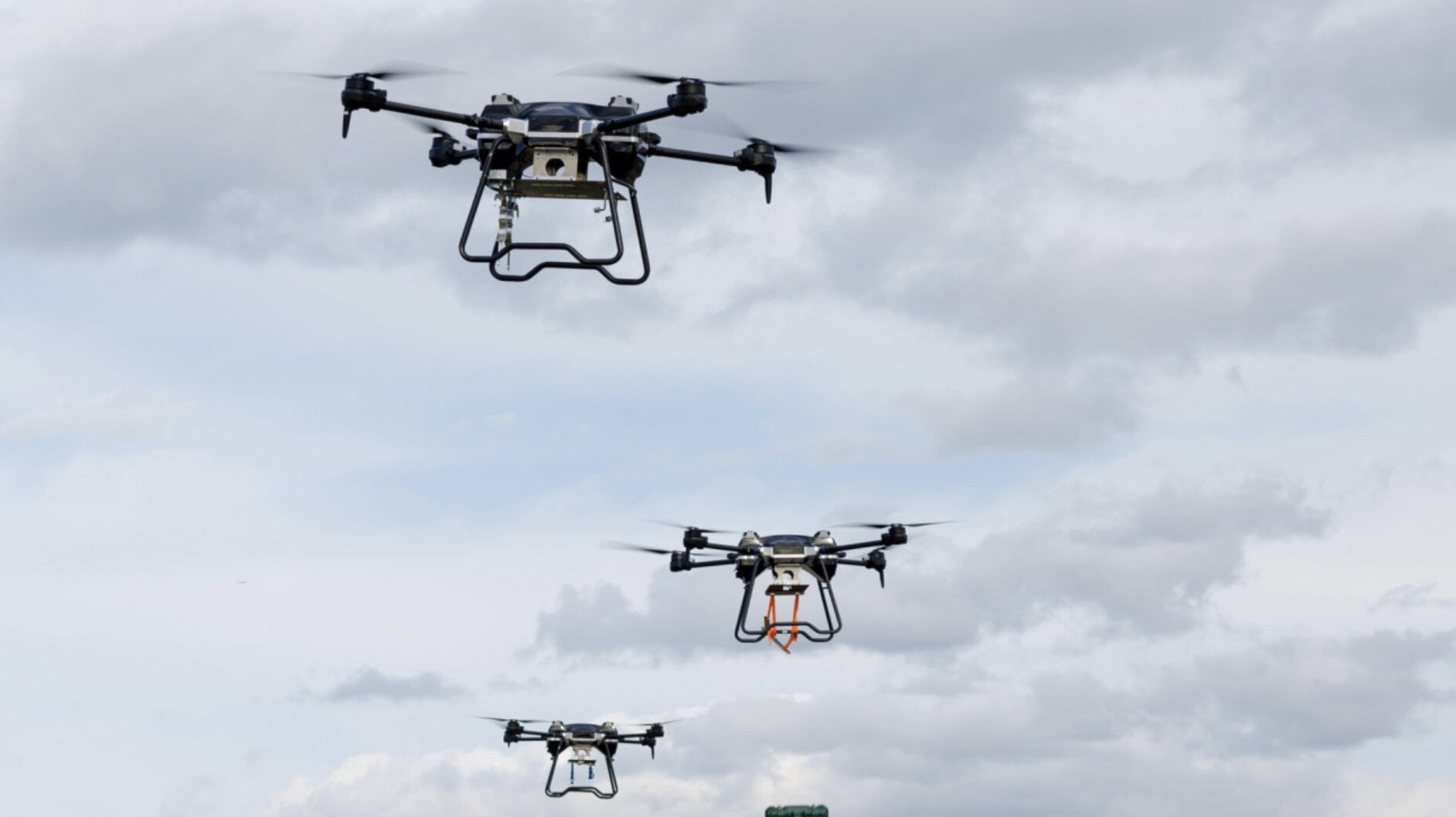 Russia believes drones attacking buses in Belarus belong to Ukraine. Photo: TASS