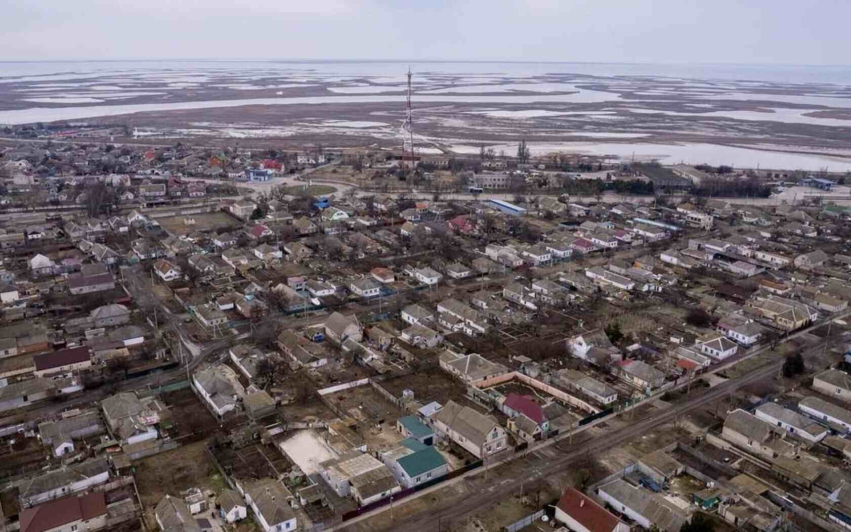 A city in the Kherson region. On June 30, Russia accused Ukraine of shelling the area more than 460 times a week. Photo: TASS