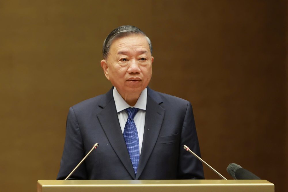 General Secretary and President To Lam emphasized the development of the foreign-invested economy associated with improving strategic autonomy capacity and competitiveness of the economy. Photo: Hai Nguyen
