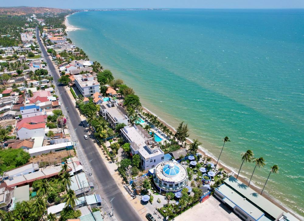 Các địa phương tăng tốc hiện thực hóa quy hoạch Khu du lịch quốc gia Mũi Né. Ảnh: Duy Tuấn 