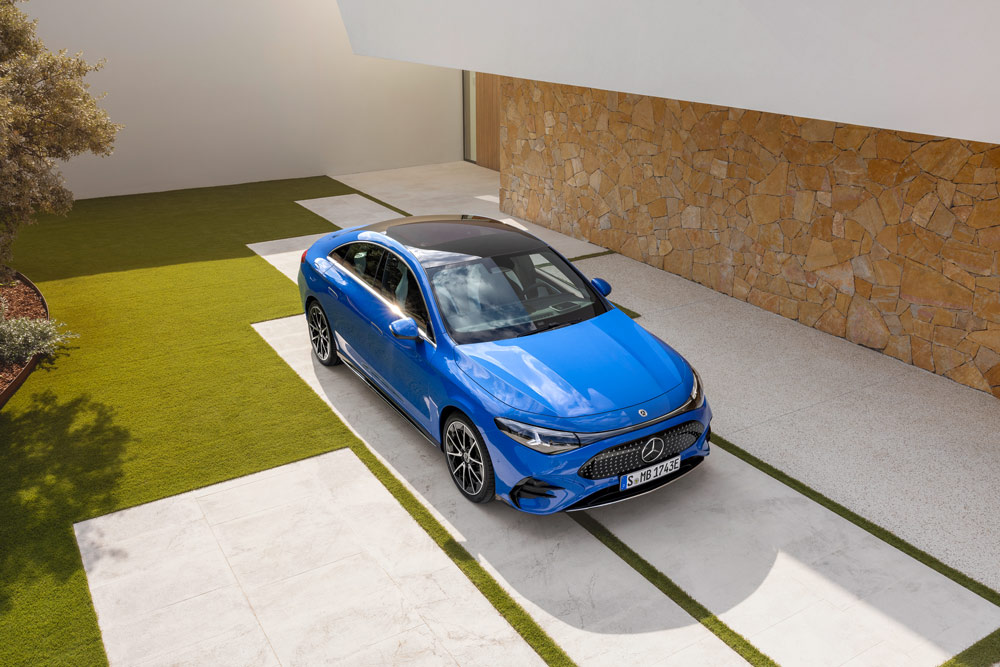 新型メルセデス・ベンツCLA 200純粋電気自動車。写真:DN提供