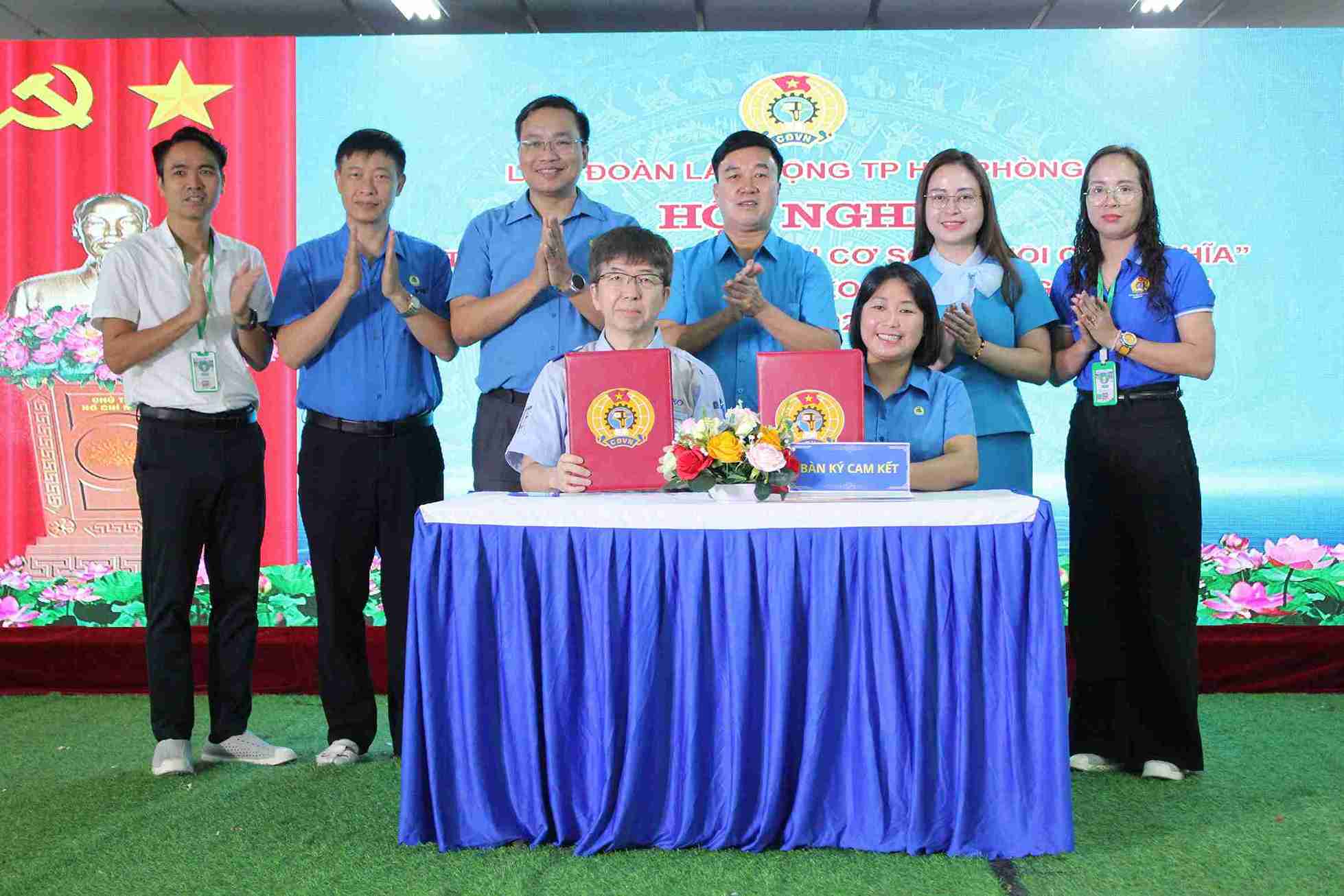 Công đoàn Công ty triển khai ngay Chương trình Tuyên truyền về pháp luật lao động. Ảnh: Mai Hương