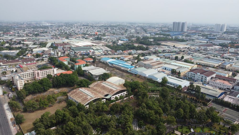 After arrangement, Thuan Giao ward increased from 8 to 10 neighborhoods. Photo: Dinh Trong