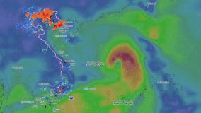 Forecast of the time to welcome the tropical depression, risk of strengthening into storm No. 1