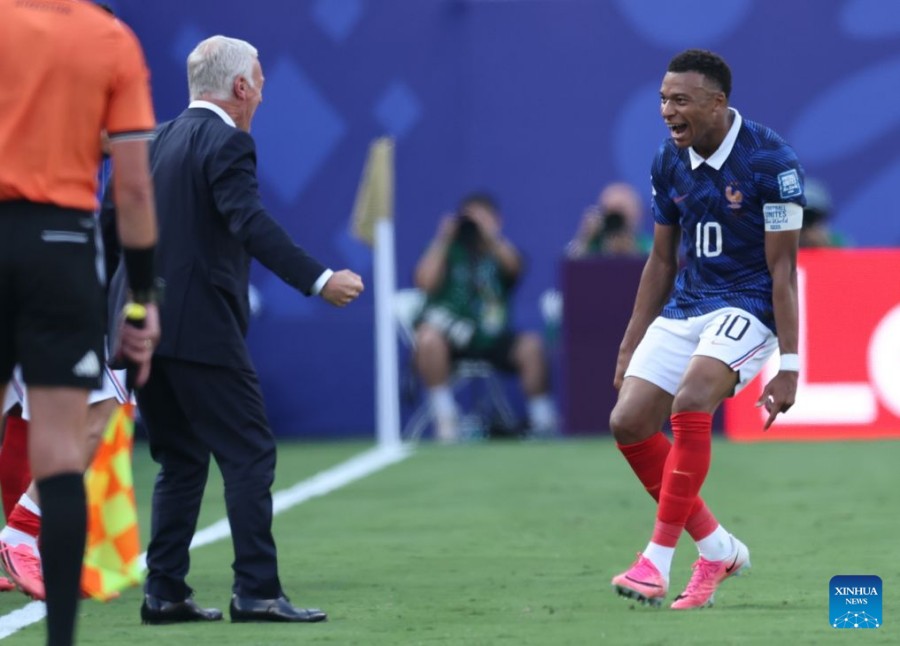 Kylian Mbappe ghi 6 bàn/4 trận cho tuyển Pháp tại World Cup 2026. Ảnh: Xinhua